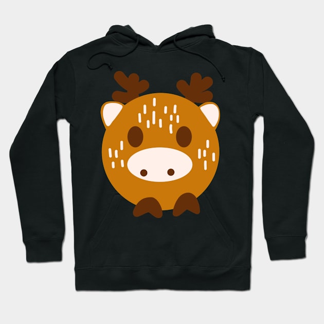 Moose Hoodie by panco